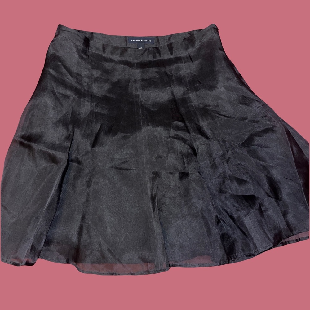 Black Layered Skirt